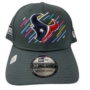 Houston Texans New Era 39Thirty Crucial Catch On Field Fitted Hat Med/Large